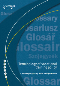 Philippe Tissot — Terminology of vocational training policy