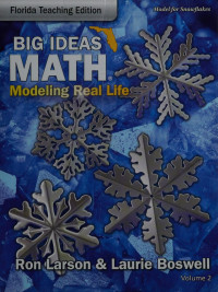 Ron Larsen, Laurie Boswell — Big Ideas Math: Modeling Real Life - Grade 2 Teaching Edition Vol 2