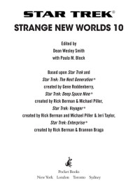 Dean Wesley Smith & Paula M. Block — Strange New Worlds X