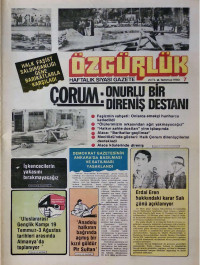 Halkın Kurtuluşu — Özgürlük Sayı: 7 [14 Temmuz 1980]