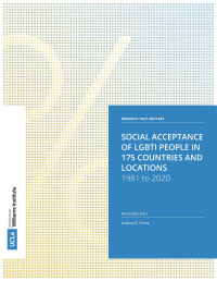 Andrew R. Flores — Social Acceptance of LGBTI People in 175 Countries and Locations 1981 to 2020