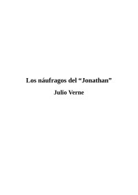Julio Verne — Los náufragos del Jonathan