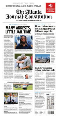 The Atlanta Journal-Constitution — AJC 2021 July 11 (Sunday) - July 17 (Saturday) [Vol 73 No 192-198] Week 28