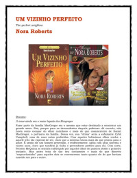 Nora Roberts — Um Vizinho Perfeito