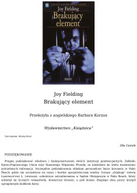 Unknown — Fielding Joy - Braujący element[popr]