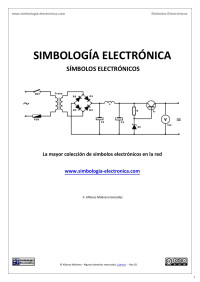 Alfonso Molinero González — Simbología electrónica