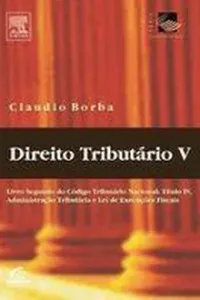 Claudio Borba — Direito Tributário V