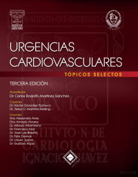 Carlos Rodolfo Martínez Sánchez — Urgencias Cardiovasculares, 3a. Edición
