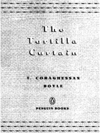 T.C. Boyle — The Tortilla Curtain