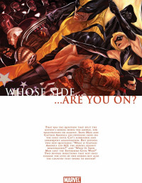 Marvel — What If - Civil War 001