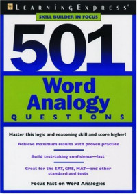 Learning Express — 501 Word Analogy Questions