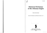 Seleu Akin Somel — Historical Dictionary of the Ottoman Empire (2003)