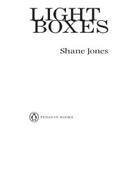 Shane Jones — Light Boxes