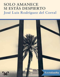 José Luis Rodríguez del Corral — Solo amanece si estás despierto