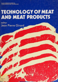 Jean Pierre Girard — Technology of Meat and Meat Products