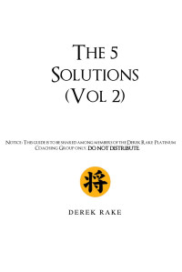 Derek Rake — Shogun Method: The 5 Solutions (Vol 2)