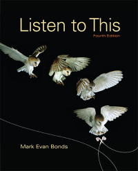 Mark Evan Bonds [Mark Bonds, Evan] — Listen to This, 4/e