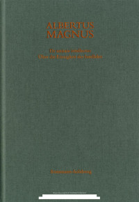 Albertus Magnus — De unitate intellectus / Über die Einzigkeit des Intellekts