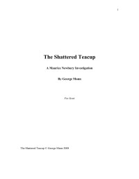 George Mann — The Shattered Teacup