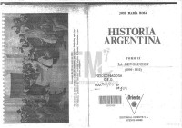 José María Rosa — Historia argentina - Tomo II - La revolución (1806-1812)