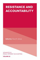 Cheryl R. Lehman — Resistance and Accountability