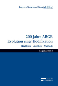 Attila Fenyves;Ferdinand Kerschner;Andreas Vonkilch; — tagungsband-200_abgb.indb