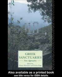 Unknown — Greek Sanctuaries