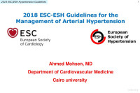 Dr Furqan Ali Khan & Dr Faizan Ali Khan — ESC guidelines for management of Hypertension