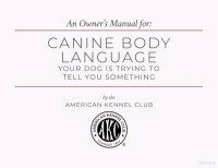 American Kennel Club — Canine Body Language