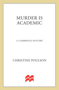 Christine Poulson — Murder Is Academic