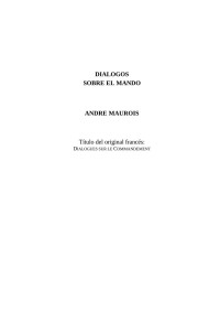 Unknown — Diálogos sobre el mando - André Maurois