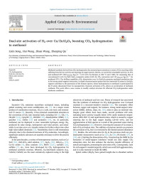 Lixin Song — Dual-site activation of H2 over Cu/ZnAl2O4 boosting CO2 hydrogenation to methanol