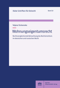 Tatjana Tscherevko — Wohnungseigentumsrecht