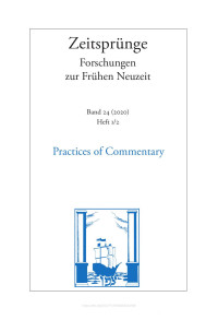 Christina Lechtermann, Markus Stock (eds.) — Practices of Commentary