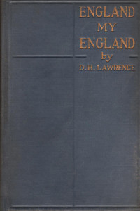 David Herbert Lawrence — England, My England