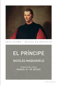 Nicolás Maquiavelo, Fernando Domènech Rey — El príncipe