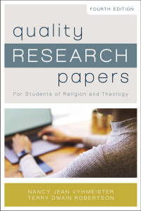 Nancy Jean Vyhmeister;Terry Dwain Robertson; — Quality Research Papers