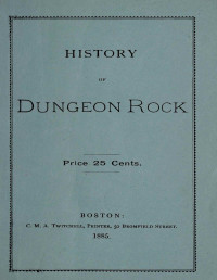 N. S. (Nannette Snow) Emerson — Dungeon rock; or, the pirate's cave, at Lynn