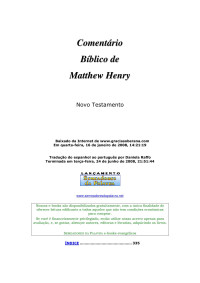 Umberto — (Microsoft Word - Matthew Henry - Comentário Bíblico NT)