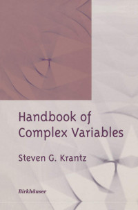 Steven G. Krantz — Handbook of Complex Variables