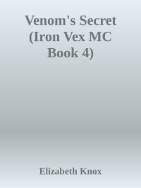 Elizabeth Knox — Venom's Secret (Iron Vex MC Book 4)