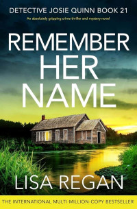 Regan, Lisa — Detective Josie Quinn 21-Remember Her Name