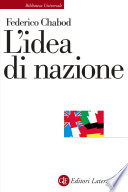 Armando Saitta, Federico Chabod, Ernesto Sestan — L'idea di nazione