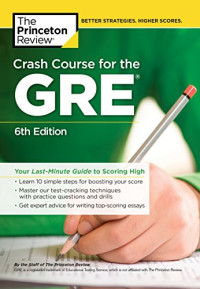 Princeton Review — Crash course for GRE_6ed_