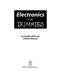 McComb, Gordon, Boysen, Earl — Electronics For Dummies