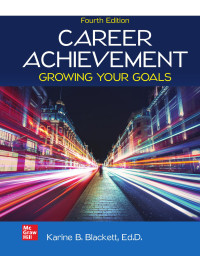 Karine B. Blackett, Ed.D. — Career Achievement: Growing Your Goals, 4th Edition