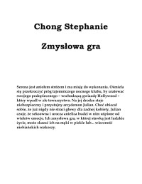 Zmysłowa gra — Chong Stephanie