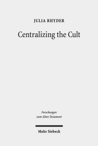Julia Rhyder — Centralizing the Cult