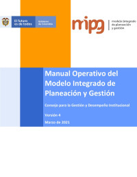 Departamento Administrativo de la Función Pública — Manual Operativo MIPG