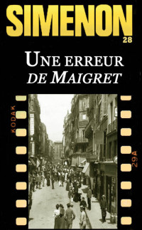 Simenon, Georges — Une erreur de Maigret